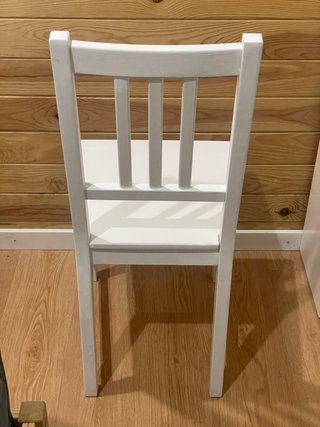 Silla IKEA PINNTORP + cojín JUSTINA como nueva