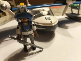 Playmobil 9436 Idrovolante Polizia Action