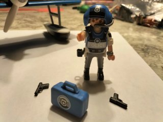 Playmobil 9436 Idrovolante Polizia Action