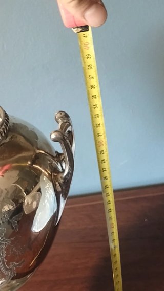 Vaso antico inglese in argento