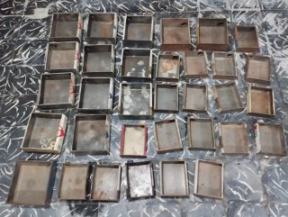 Lote 33 latas aceite antiguas