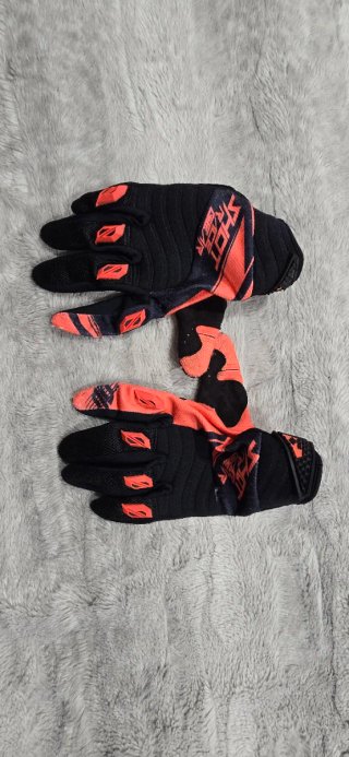 Conjunto Motocross Infantil Negro Naranja