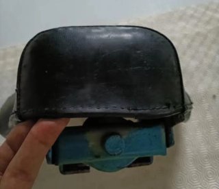 Asiento de cuero años 40
