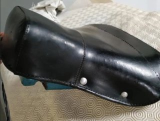 Asiento de cuero años 40