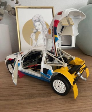 Maqueta 1:18 Peugeot 205 T16 Rally