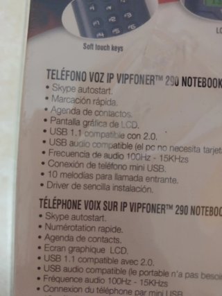 Teléfono VoIP Soyntec Vipfoner 290
