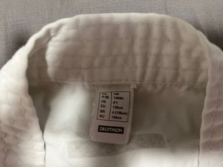 Kimono Judo/Karate Talla 130cm (7-8 años)