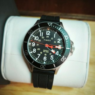 Orologio Timex Uomo Nero Argento