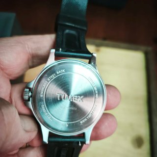 Orologio Timex Uomo Nero Argento