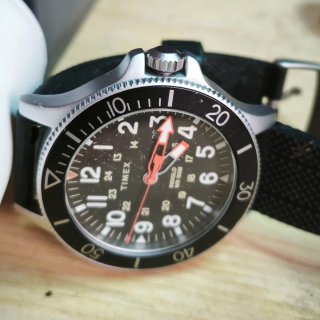Orologio Timex Uomo Nero Argento