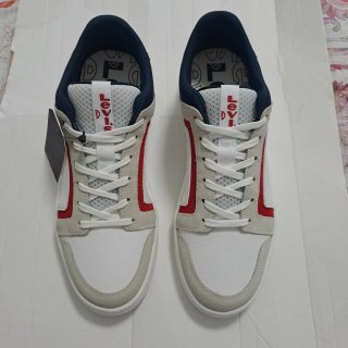 Scarpe Levi's Uomo Tg. 42 Bianche/Rosse