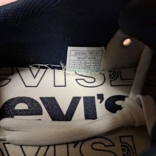 Scarpe Levi's Uomo Tg. 42 Bianche/Rosse