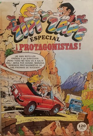 LOTE 5 TEBEOS ZIPI ZAPE ESPECIAL.HOLA COLE.