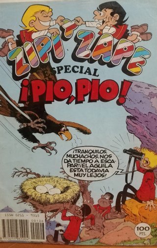 LOTE 5 TEBEOS ZIPI ZAPE ESPECIAL.HOLA COLE.