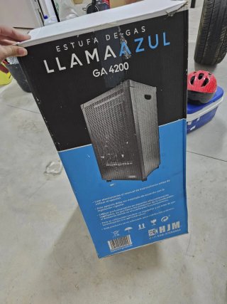 Estufa de gas LLAMAAZUL GA 4200