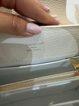 Bolso Piel Louis Vuitton Blanco y Rosa