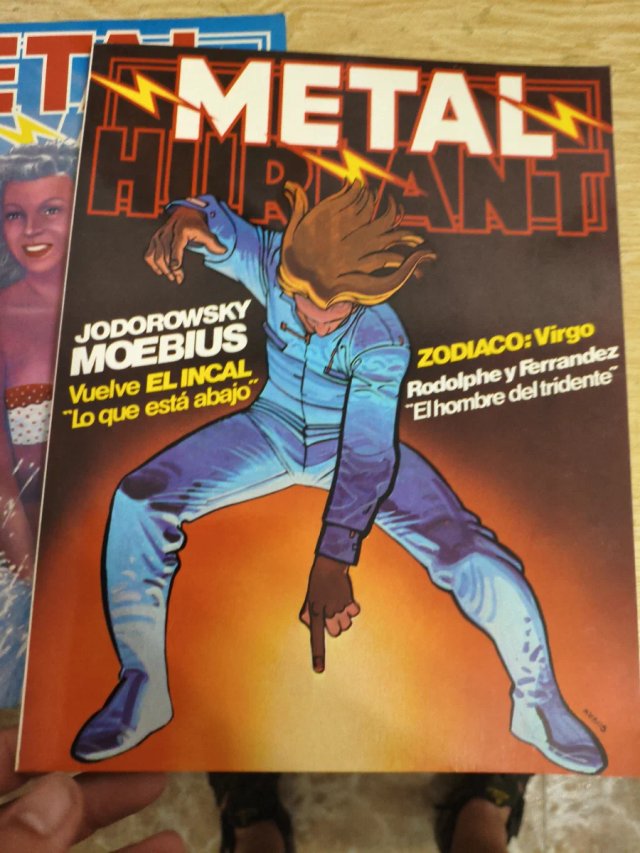 Lote 4 revistas Metal Hurlant Castellano