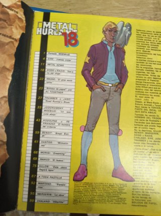 Lote 4 revistas Metal Hurlant Castellano
