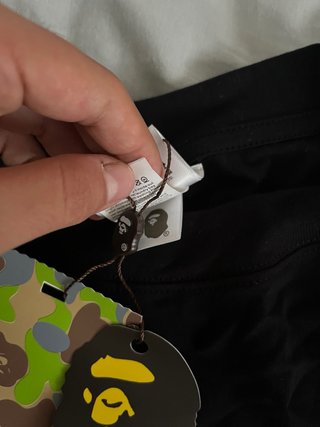 Camiseta BAPE Negra