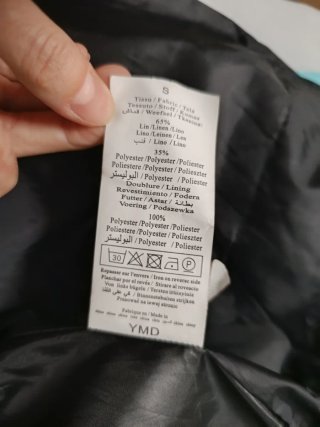 Abrigo plumífero plateado mujer Talla S