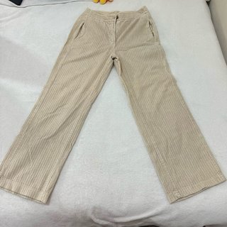 Pantalones beige de pana