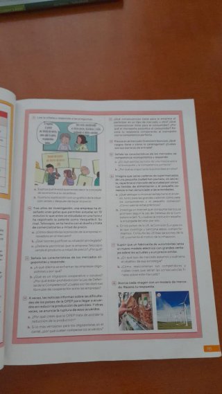 1 Bachillerato, Economía Revuela