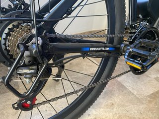 Bicicletta Elettrica DUOTTS Nera e Blu