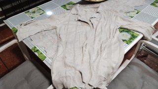 Jersey gris mujer