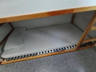 Litera Ikea Kura Madera Blanca