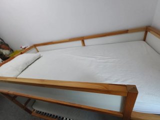 Litera Ikea Kura Madera Blanca