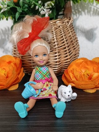 Muñeca Barbie Chelsea con accesorios