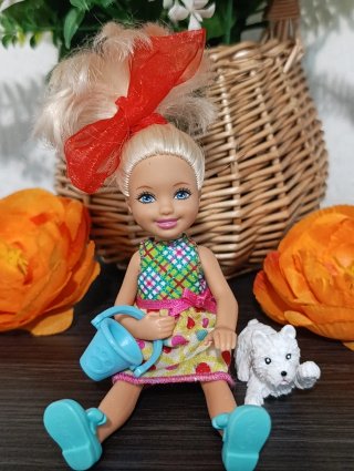 Muñeca Barbie Chelsea con accesorios