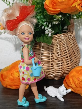 Muñeca Barbie Chelsea con accesorios