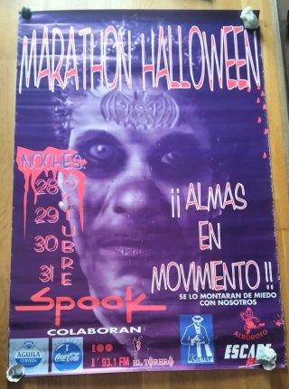 Póster Marathon Halloween Spook