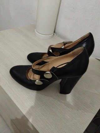 Scarpe donna Matteo Pitti tacco nero