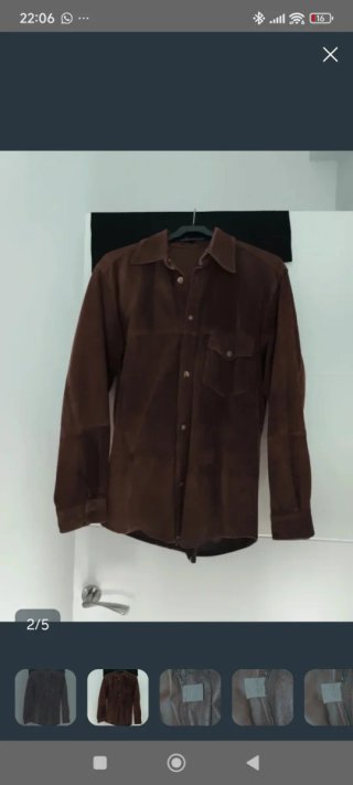 Chaqueta / Sobrecamisa piel