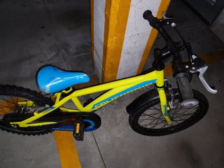Bicicleta infantil BH California 18 amarilla