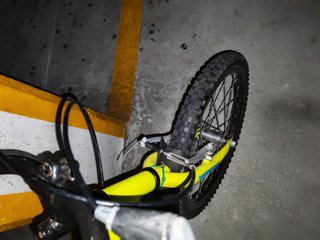 Bicicleta infantil BH California 18 amarilla