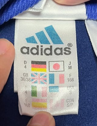 Chaqueta Adidas Vintage Azul Talla S/M