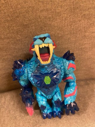 Figura Monstruo Tigre Dientes de Sable Azul