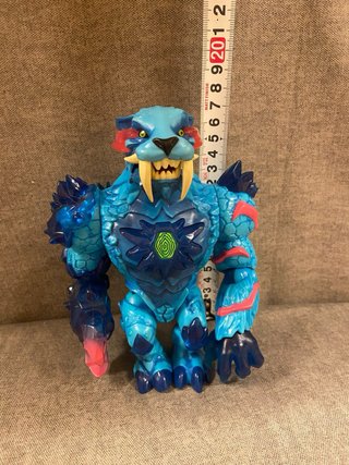 Figura Monstruo Tigre Dientes de Sable Azul