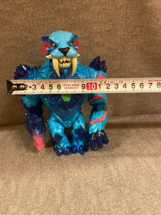 Figura Monstruo Tigre Dientes de Sable Azul