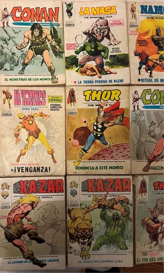 Se vende comic de Marvel Group antiguos