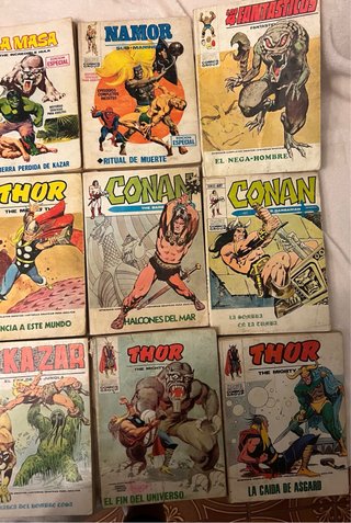 Se vende comic de Marvel Group antiguos