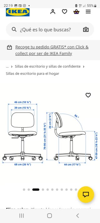 Silla de escritorio verde