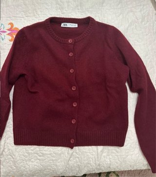 Chaqueta Zara Granate