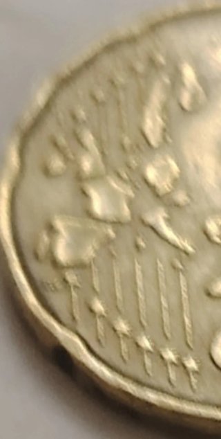 20 Céntimos Italia 2002 Error