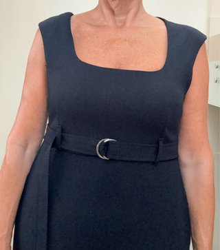 Vestido Adolfo Dominguez azul Talla M