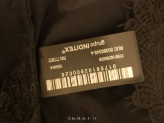 Top Zara encaje Talla S