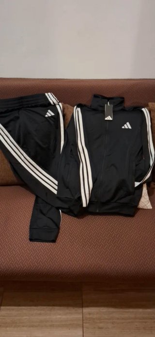 Chándal Adidas S Negro 2 Piezas Nuevo con Etiqueta
